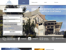 Tablet Screenshot of hotelcasamiravalle.com